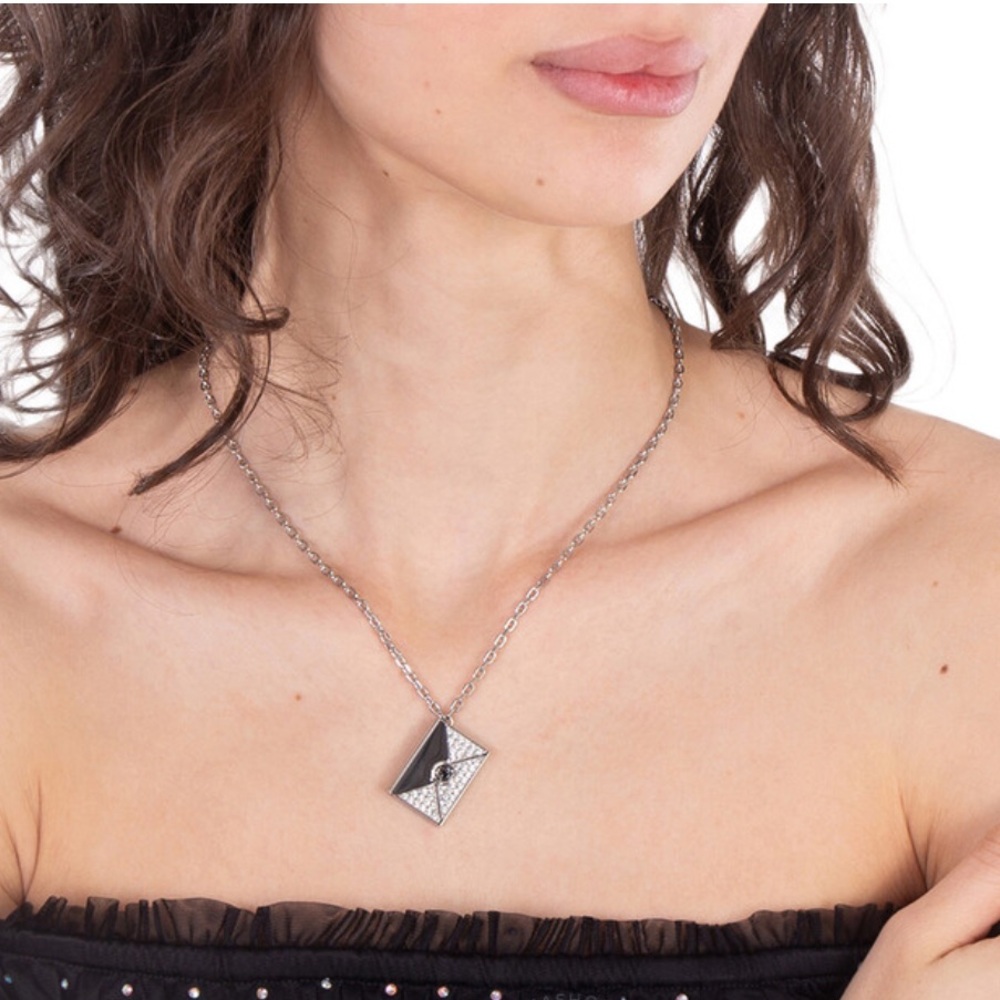 Swarovski Letra Love Letter Necklace - Picture 4 of 8